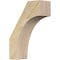 Ekena Millwork 4"W x 10"D x 14"H Westlake Rough Sawn Knee Brace, Douglas Fir BRC04X10X14WTL00RDF - alternate 1
